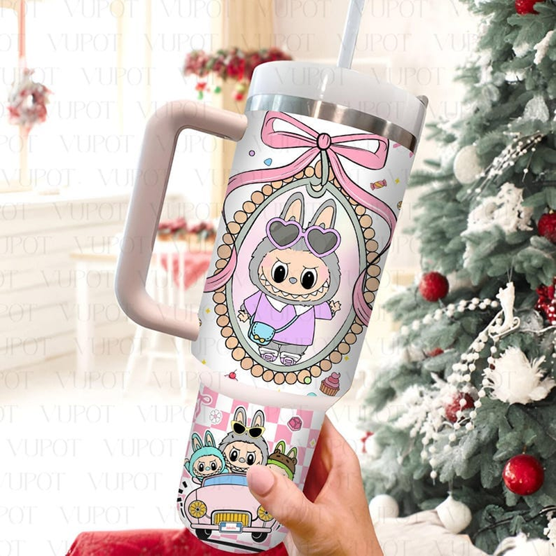 40 oz Tumbler Muñeca