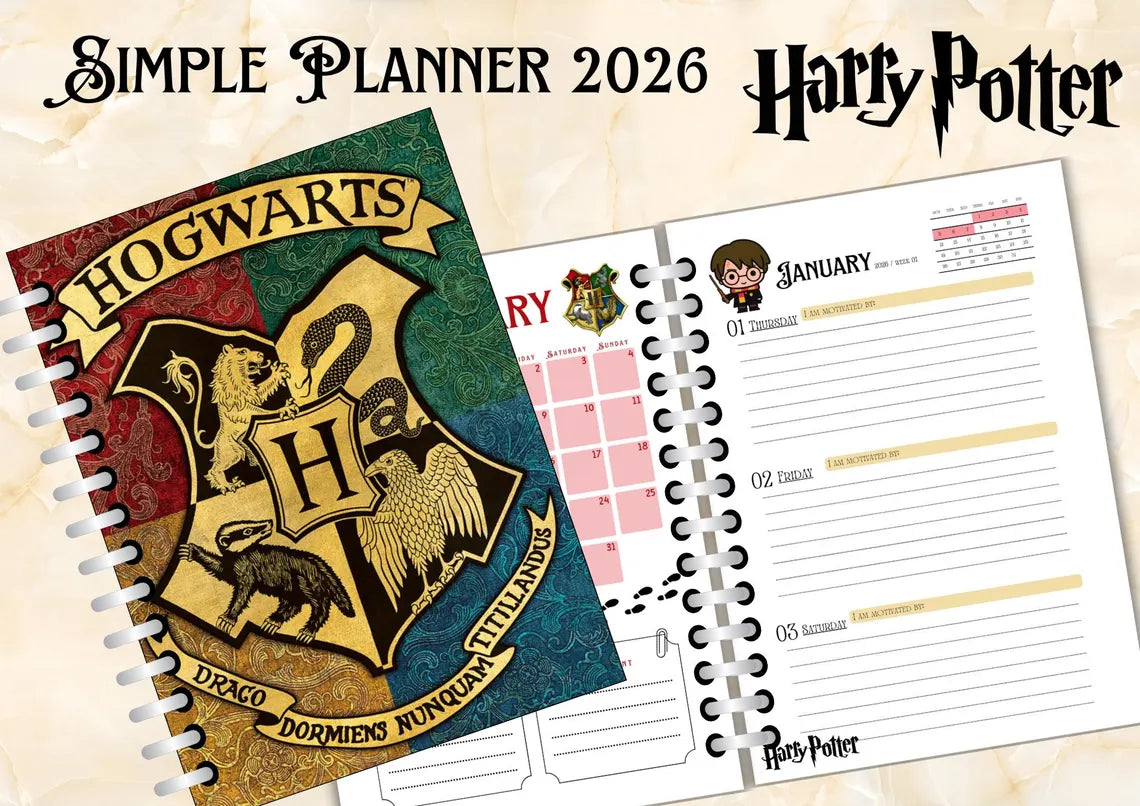 Planner Harry potter 2026